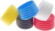 5Pcs Outdoor Racket Grip Rings Durable Overgrip Protectors for Tennis and Badminton Compact Bands to Keep Racket Grips Secure and Moisture