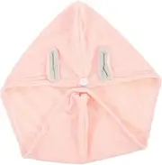Baluue Hair Drying Towel Adorable Dry Hair Hat Water Absorption Head Towel Wrap Bath Towel Hat