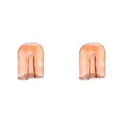 2x Ben David Arch Medium Flower Vase Rust Decorative Display Home/Lounge Decor