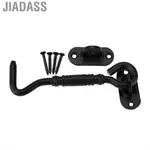 JIADASS 201 不銹鋼小屋鉤眼鎖用於棚門門窗 DS