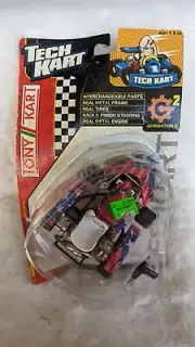 Tech Kart Tony Kart 19 Ultra Series 2 Vintage 2000 Generation 2 Red Blue
