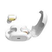 [bluetooth 5.0] TWS Earbuds Touch Control CVC Noise Cancelling Stereo IPX5 Waterproof Earphone with Mic WHITE COLOR