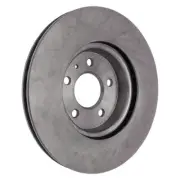 Front Brake Rotor For 2010-2012 Audi A5 Quattro 5 Lug Holes W/o Cryo Treating (for: Audi)