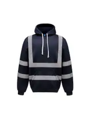 Yoko Mens Hi Vis Reflective Hoodie