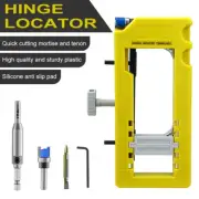 Door Lock Installation Guide Hinge Hole Jig Slotted Locator Positioning Template