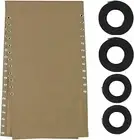 Zero Gravity Chair Replacement Fabric with Bungee Cord Kit, 17 Inch Wide Repair