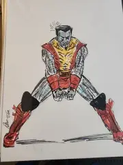 Original Comic Rodrigues Art colossus