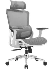 [OOS Living] Elena High Back Full Mesh Ergonomic Office Chair In Grey
