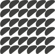 Healvian 18 Pairs of Eyeglass Nose Pads Box Sunglasses Anti- Slip Nose pads Cushion Replacement Case Silicone Soft Glasses Accessories Supple