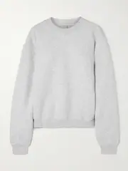 [SKIMS] SKIMS - Classic Crewneck - Light Heather Grey - Light gray - 2XL 2XL Gray