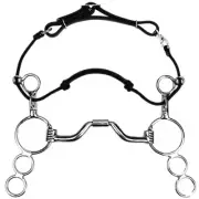 Myler Bits Myler 3-Ring Combo Ported Barrel Bit 6in