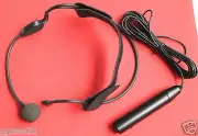XLR 3Pin Phantom Power Headworn Headset Microphone for H4N Mixing Console record