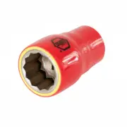 Wiha 31707 Insulated 1/2" Drive Socket, 7/16"