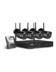[UL TECH] 1080P 8-Channel Wireless Security Camera System with 2TB Hard Drive (4 Bullet Cameras)