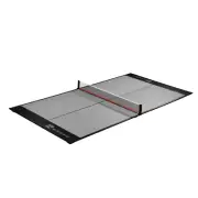 Table Tennis Conversion Top Foldable Tabletop Classic Game Storage New 4 Piece