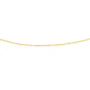 9ct Gold 50cm Solid Cable Chain