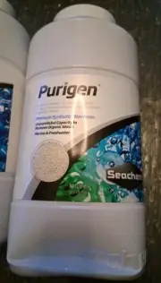SEACHEM PURIGEN FILTRATION MEDIA FOR FRESHWATER OR MARINE 1 LITER