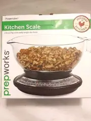 Prepworks by Progressive Kitchen Scale with Removable Clear Bowl