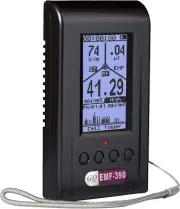 GQ Emf-390 Digital Emf Meter Rf Detector Detects Up to 10Ghz Real Time Data