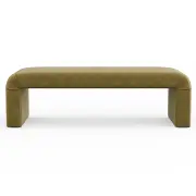 Felix Bench Seat - Mottled Velvet