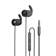 RM-625 Metal Stereo In-ear Earphone 3.5mm Wired Earbuds Music Headphone with Mic COLOR COLOR