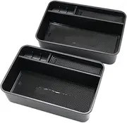 2013-2017 Non-Slip Console Tray Central Armest Tray Refrigerator Fit for Nissan Patrol Y62 Armada Accessories Center Console Tray (Color : Nismo Word)
