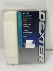 Dexter-Russell - Sani-Safe 19783 6"x3" White Dough Cutter/Scraper