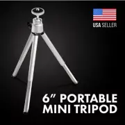 Power2000 Mini Table Top 360° Swivel 6 in. Tripod Stand For Photo Digital Camera