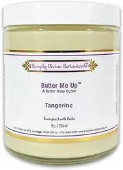 Butter Me Up Tangerine Hand and Body Butter 8 oz by Simply Divine Botanicals