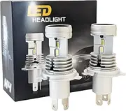 ARH Auto Accessories - H4 LED Bulbs , 12 V Pack of 2