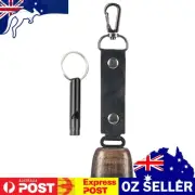 Loud Bear Bell with Whistle Set Bear Repelling Bell Durable for Bear Deterrent
