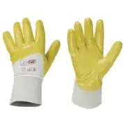 Nitrile Gloves Yellowstar Stronghand 2fach Dipped Gr.10