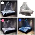 Bed Canopy Fine Mesh Decorative Dorm Ceiling Princess Bed Canopy Decoration 2