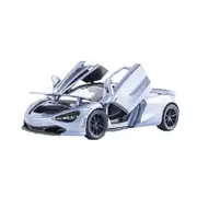 Catzon 1:32 720S Alloy Car Model with Pull-Back Functionality and Sound Light Effects-Gray