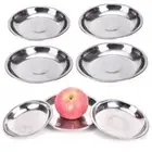 Steel Tableware Fruit Trays Food Container Dinner Plate Serving Plates