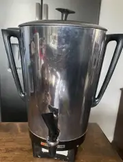 Vintage Sunbeam Percolator Coffee Maker 30 Cup AP40A~Mint in Box