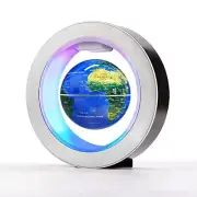 Magnetic Levitation Floating Globe - Levitating O Shape Globe with LED Lights