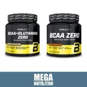 Biotech USA BCAA + Glutamine Zero 480g 3 Flavours Branch Chain Amino Acids