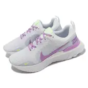 Nike Wmns React Infinity Run FK 3 White Purple Women Running Shoes DZ3016-100