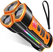 Chwwen Dog Bark Deterrent Devices 2024 Release Anti Barking Device for Dogs Barking Silencer in 55FT Indoor Outdoor 3X Head Anti Bark Device with Flashlight &Party Flashlight Portable Training Tool