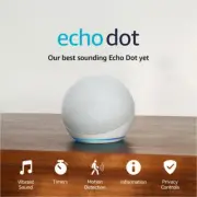 Echo Dot (5Th Gen, 2022 Release) Smart Speaker with Alexa | Glacier White