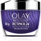 Olay Regenerist Retinol 24 Night Cream Renews and Resurfaces 50g