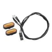 Turn Signals Side Lights Lamp For 1:10 TRX4 SCX10 RC4WD Simulated Model RC Car
