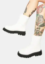 Pure The Takedown Lace-Up Combat Boots