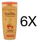 Loreal Elvital Anti-Breakage Repairing Shampoo Norwegian 6X 250g