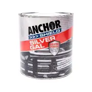 Anchor Shield Silver Gal 4L - Silver Galvanized Coating for Lasting Protection