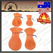KANGAROO SCROTUM LEATHER COIN POUCH ALL SIZES - 100% Australian Tanned