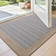 LUMI Ultra Thin Inside Door Mat for Entry, Absorbent, Dirt Trapper, Low Profi...