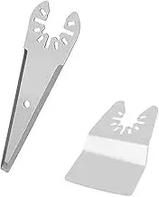2-Pack Oscillating Tool Rigid & Flexible Scraper Blades Universal fit Multitool Scraper Blades
