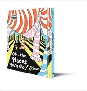 Oh The Places Youll Go Deluxe Gift Edition by Dr. Seuss Paperback Book